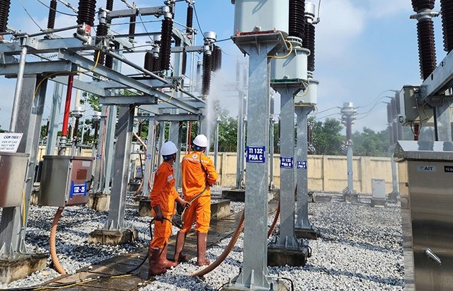 Công suất tiêu thụ điện tại 27 tỉnh vượt đỉnh năm 2024