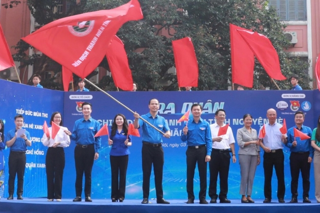 Tuổi trẻ Thủ đô bùng nổ trong mùa hè chuyển đổi số