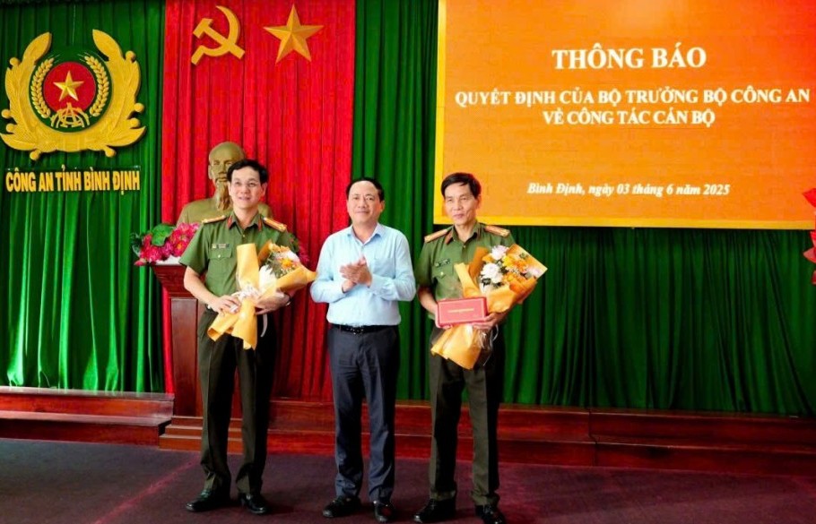 Đại tá Ngô Cự Vinh phụ trách Công an tỉnh Bình Định