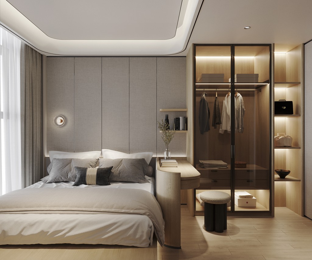 Thiết kế nội thất căn hộ sang trọng, đề cao tính thẩm mỹ (Ảnh minh họa: Sun Property)