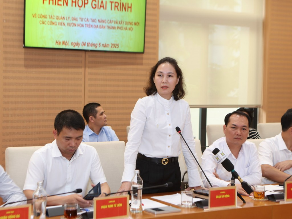 Tăng tốc, đẩy nhanh tiến độ dự án Công viên Hà Đông