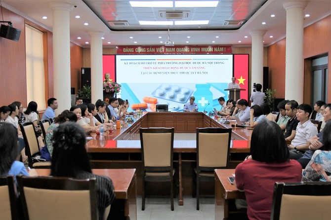 Tăng cường hợp tác trong triển khai hoạt động dược lâm sàng - Tin tức sự kiện - Cổng thông tin điện tử Sở y tế Hà Nội