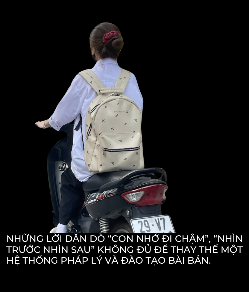 Giao xe máy cho con sớm: Một lần dễ dãi đánh đổi cả tương lai