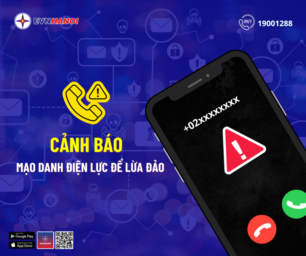 Mạo danh điện lực nhằm lừa đảo tài sản và thông tin của khách hàng