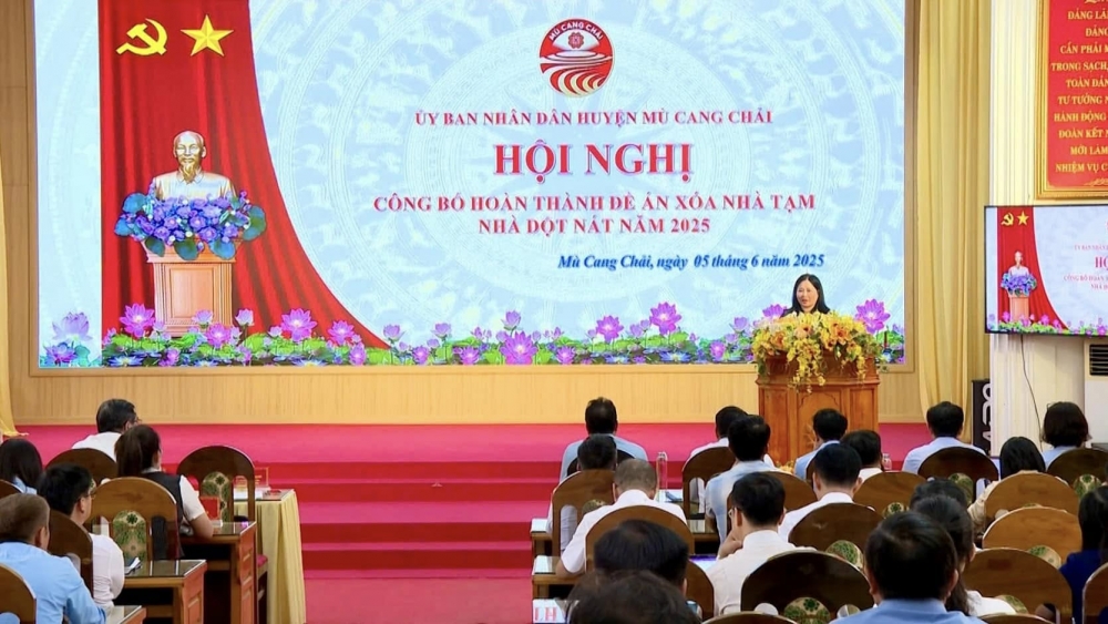 Huyện Mù Cang Chải hoàn thành mục tiêu xóa nhà tạm, dột nát