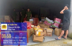 Thanh Hóa: Phát hiện đối tượng trú tại huyện Nga Sơn kinh doanh hàng hóa không rõ nguồn gốc xuất xứ