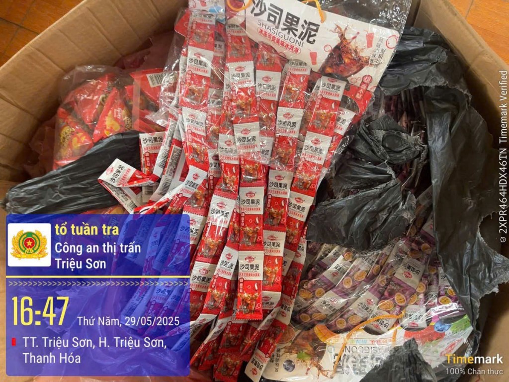 Thanh Hóa: Phát hiện đối tượng trú tại huyện Nga Sơn kinh doanh hàng hóa không rõ nguồn gốc xuất xứ