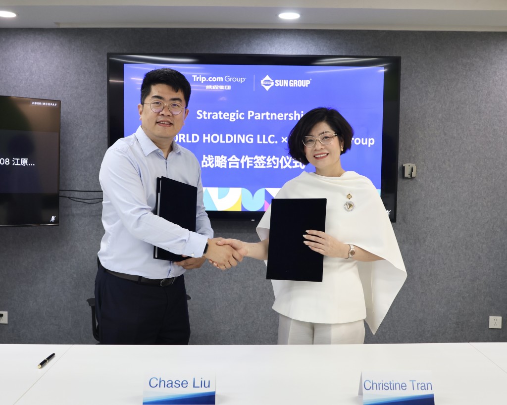 Sun Entertainment & Hospitality Group hợp tác chiến lược với Trip.com trong năm 2025