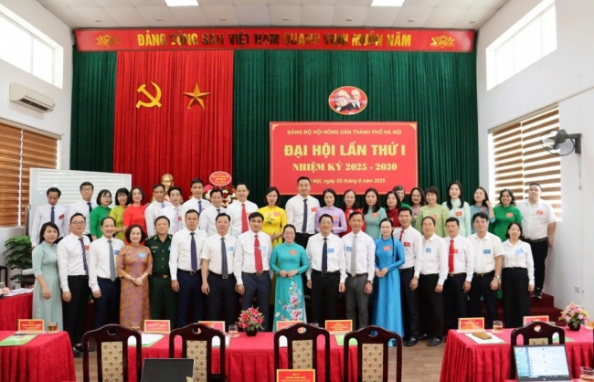 Đại hội Đảng bộ Hội Nông dân thành phố Hà Nội lần thứ I, nhiệm kỳ 2025 - 2030