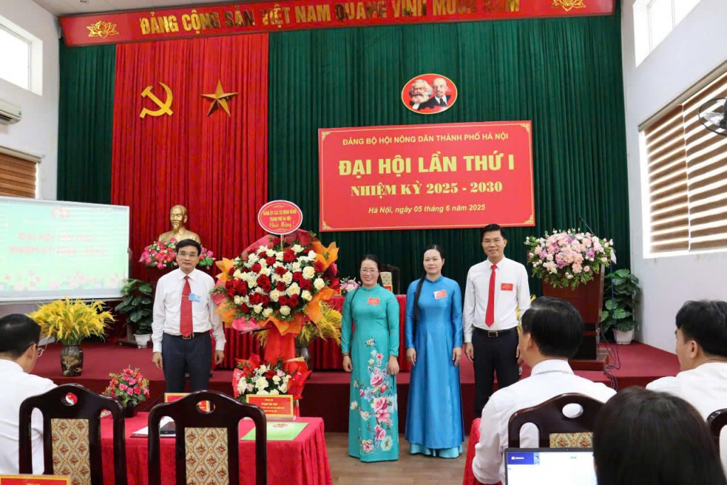 Đại hội Đảng bộ Hội Nông dân thành phố Hà Nội lần thứ I, nhiệm kỳ 2025 - 2030