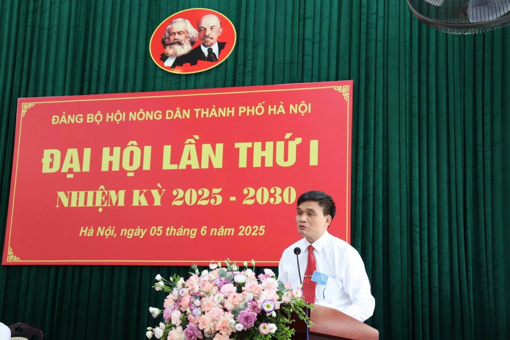 Đại hội Đảng bộ Hội Nông dân thành phố Hà Nội lần thứ I, nhiệm kỳ 2025 - 2030