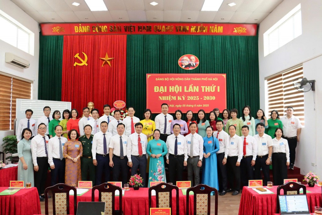 Đại hội Đảng bộ Hội Nông dân thành phố Hà Nội lần thứ I, nhiệm kỳ 2025 - 2030