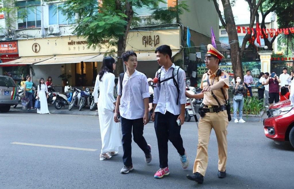 Đảm bảo an toàn giao thông, phòng chống cháy nổ tại các điểm thi