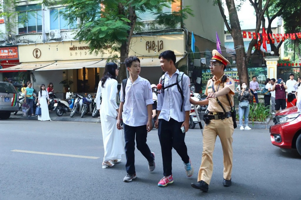 Đảm bảo an toàn giao thông, phòng chống cháy nổ tại các điểm thi