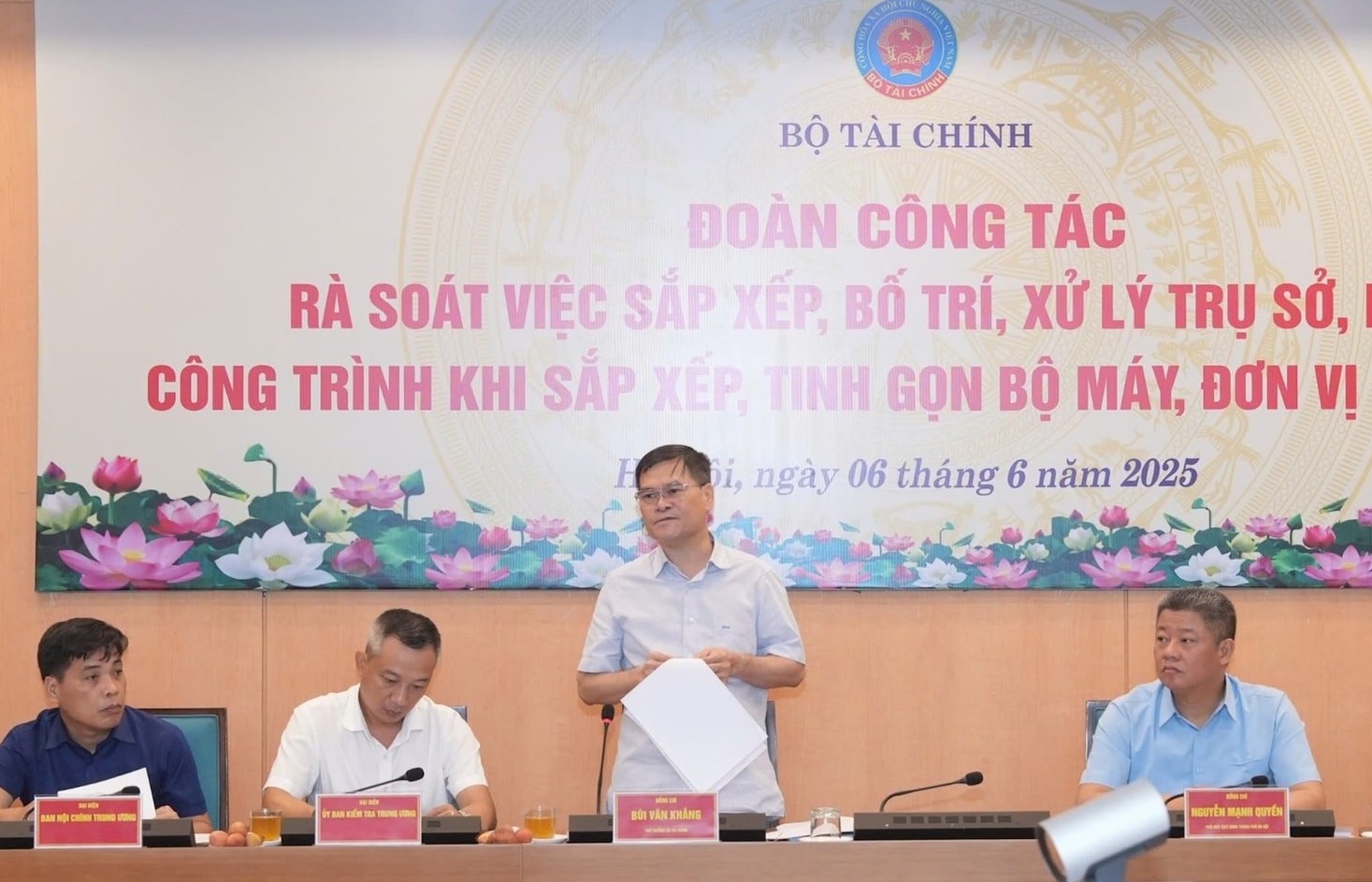 Không để lãng phí tài sản công sau sắp xếp đơn vị hành chính
