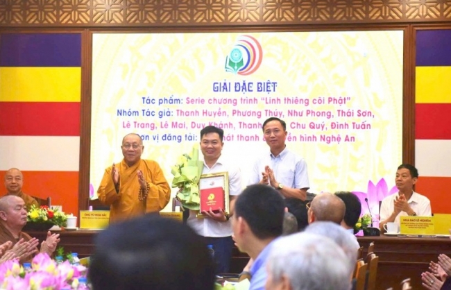 36 tác phẩm đạt giải báo chí viết về Phật giáo Việt Nam