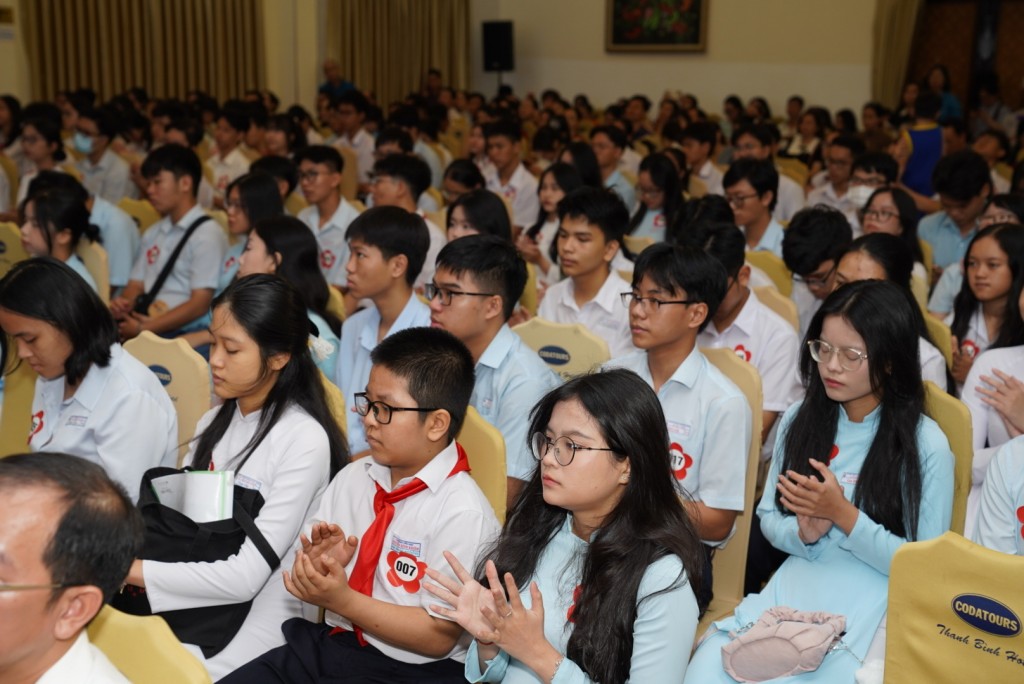 Đây là sự quan tâm sâu sắc, trách nhiệm và vai trò “điểm tựa” vững chắc của tổ chức Công đoàn đối với thế hệ tương lai thành phố (Ảnh Út Vũ)