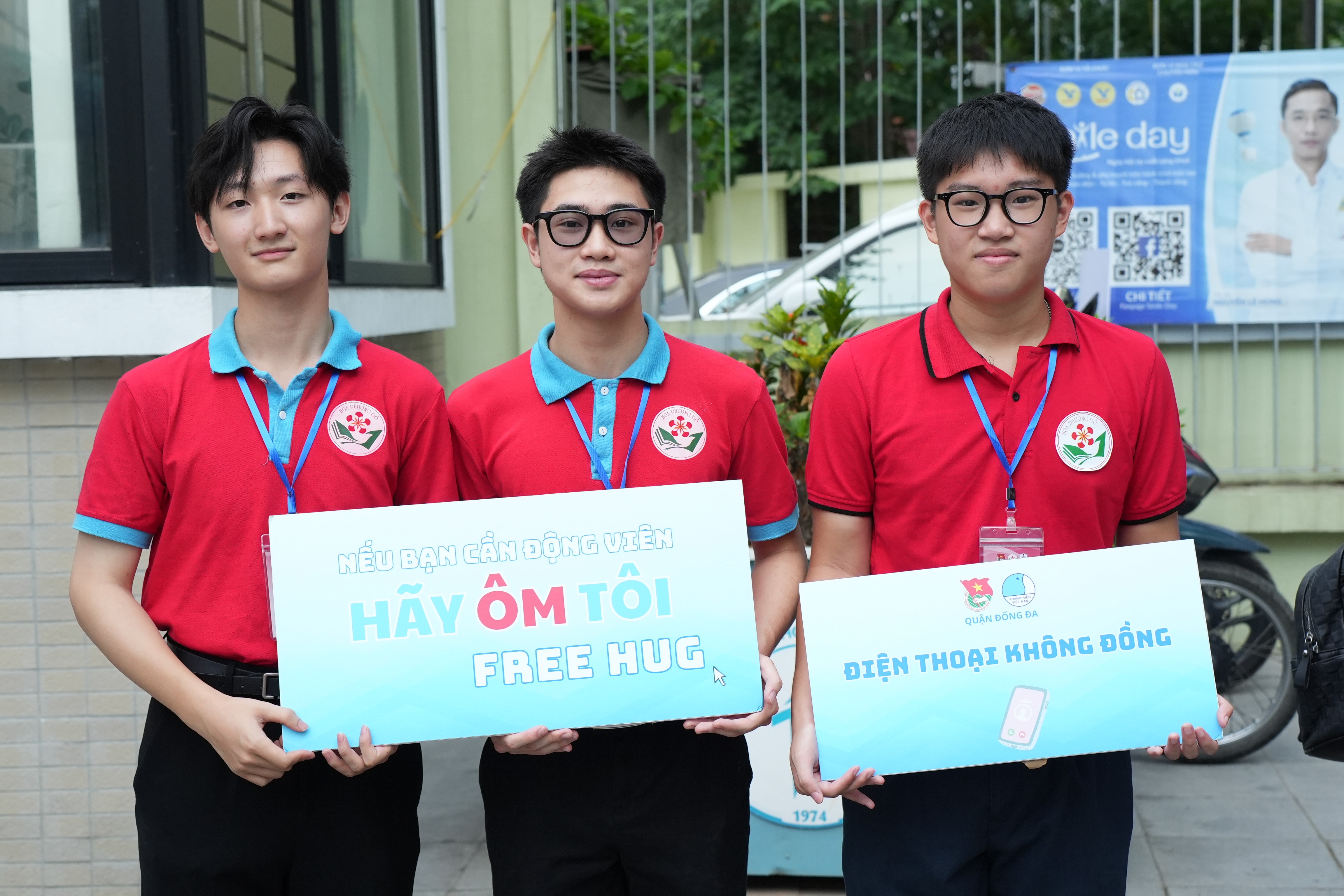 Những lời động viên nồng ấm từ các tình nguyện viên