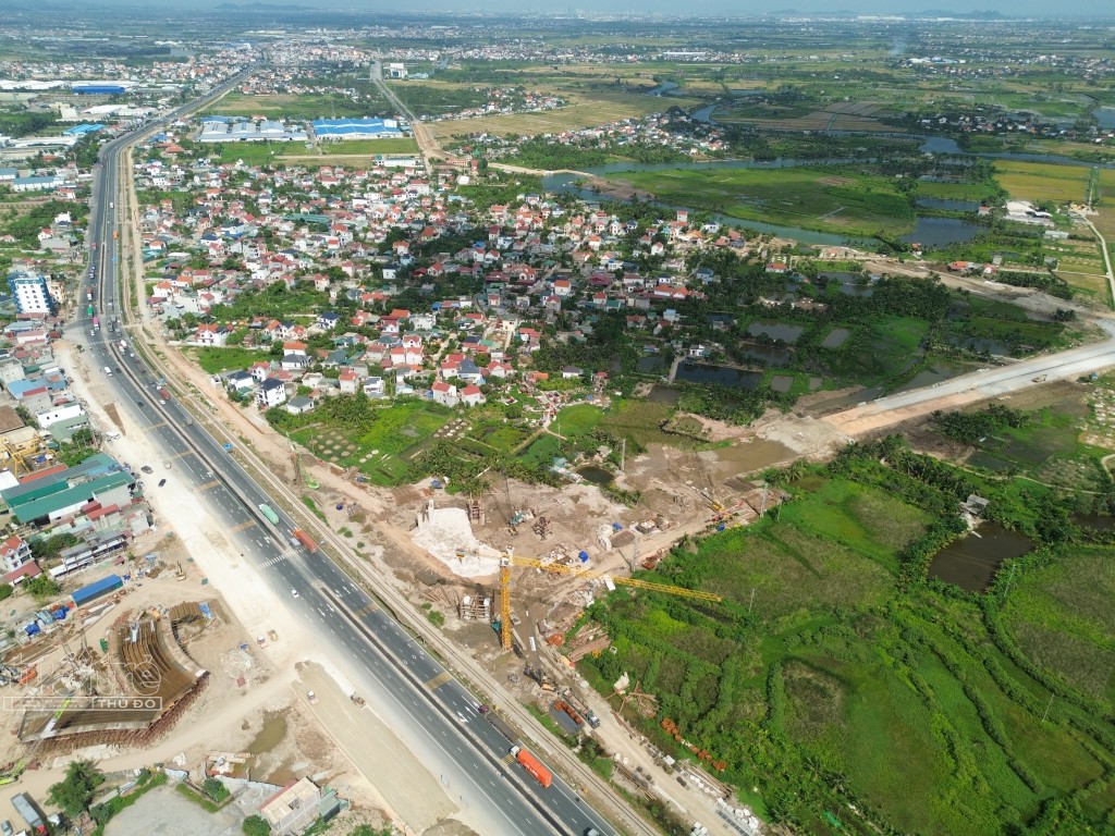 Hải Dương: Diện mạo đang dần đổi thay tại nút giao liên thông QL.5