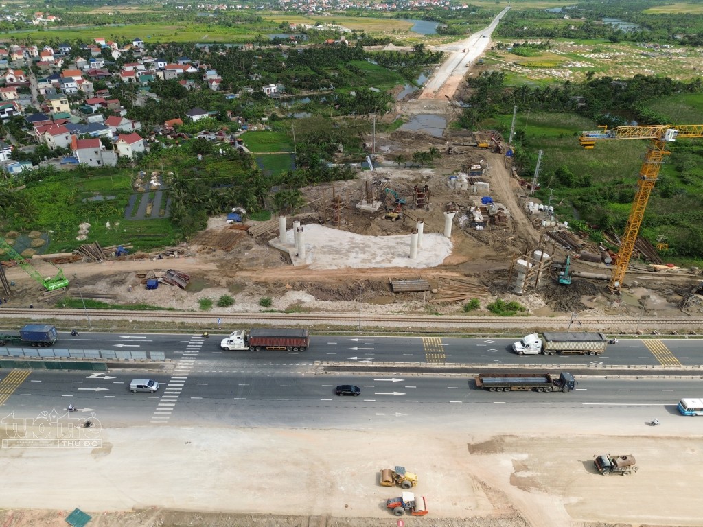 Hải Dương: Diện mạo đang dần đổi thay tại nút giao liên thông QL.5
