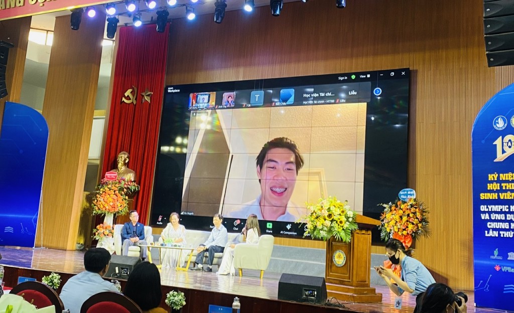 Nghiên cứu sinh Huỳnh Tấn Vũ, hiện đang học tập tại Mỹ