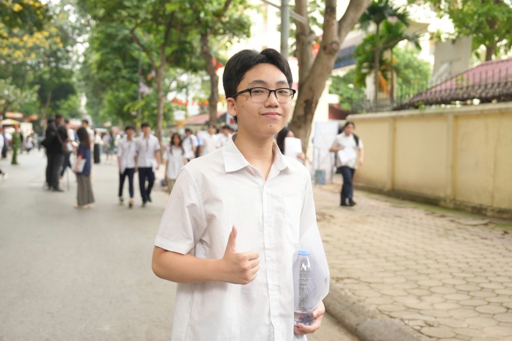Thí sinh tự tin đỗ nguyện vọng 1 sau môn thi đầu tiên