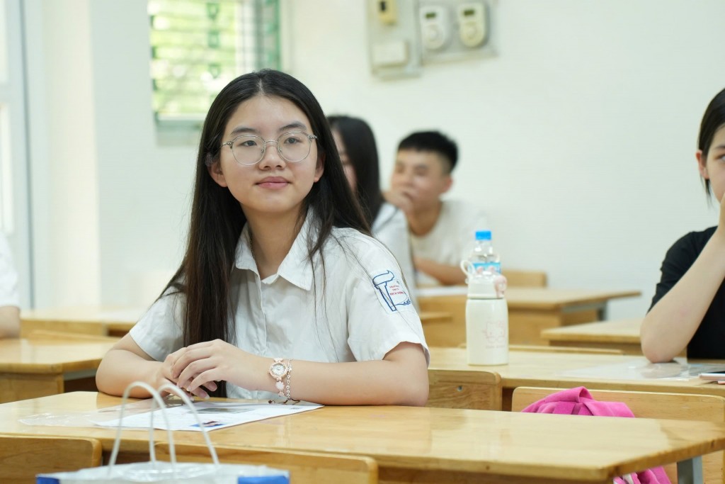 Thí sinh Hà Nội tham dự kỳ thi tuyển sinh vào lớp 10 năm học 2025 - 2026. Ảnh: Phạm Mạnh