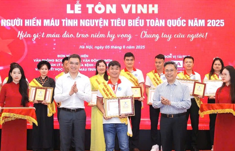 Chiến sĩ công an lặng lẽ hiến máu 57 lần