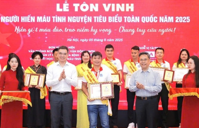 Chiến sĩ công an lặng lẽ hiến máu 57 lần