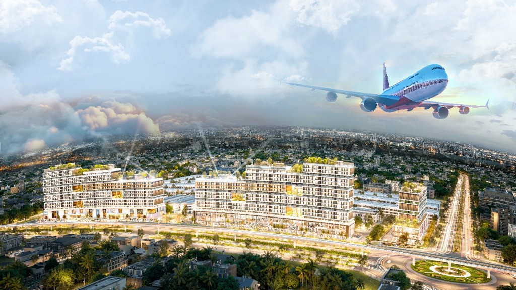 FIATO AIRPORT CITY cách sân bay quốc tế Long Thành 10 phút, cách ga metro Thủ Thiêm - Long Thành 500 m
