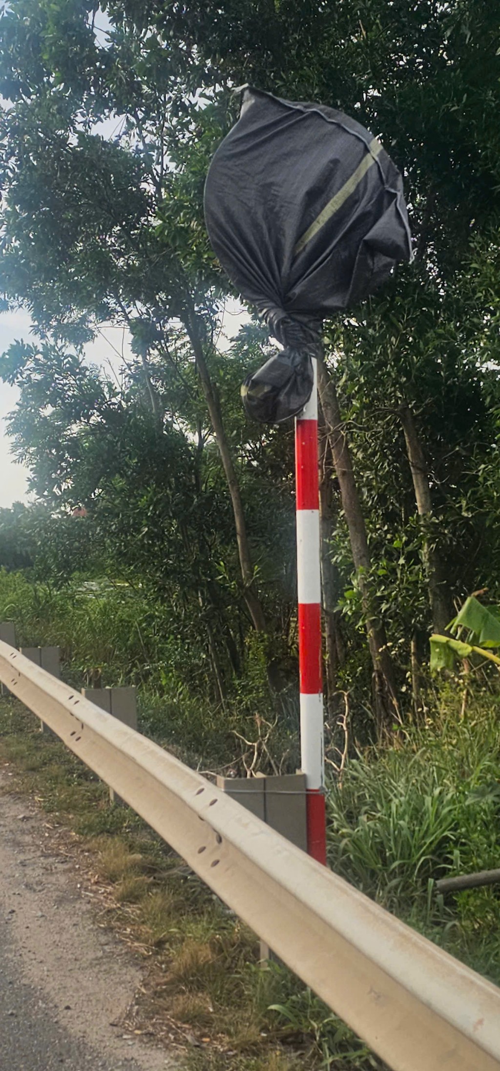 Quảng Nam: Hàng loạt biển báo giao thông bất ngờ bị bịt kín