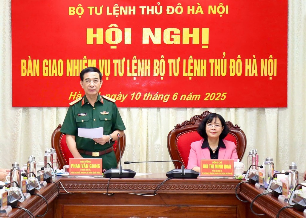 Thiếu tướng Đào Văn Nhận giữ chức Tư lệnh Bộ Tư lệnh Thủ đô