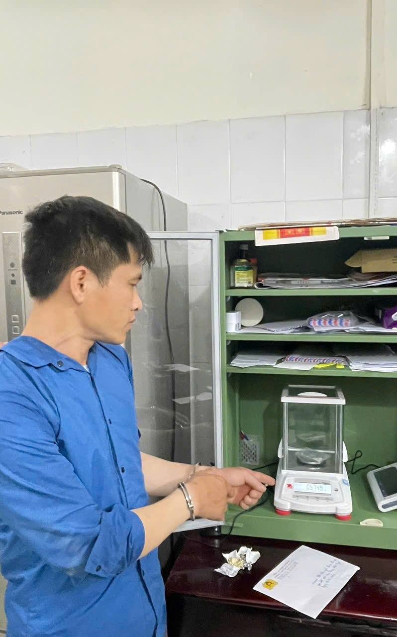 Đối tượng Hoàng Anh Ngọc và tang vật