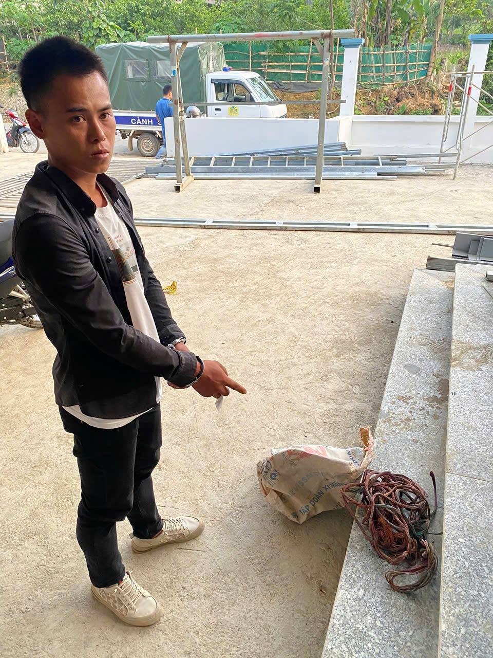 Đối tượng Lương Văn Đại và tang vật