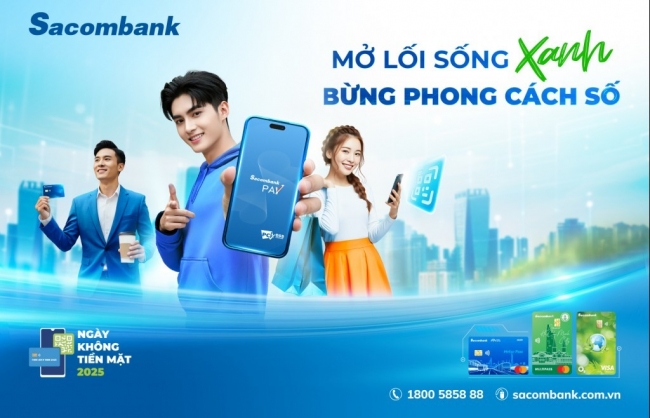Sacombank góp phần thúc đẩy kinh tế số