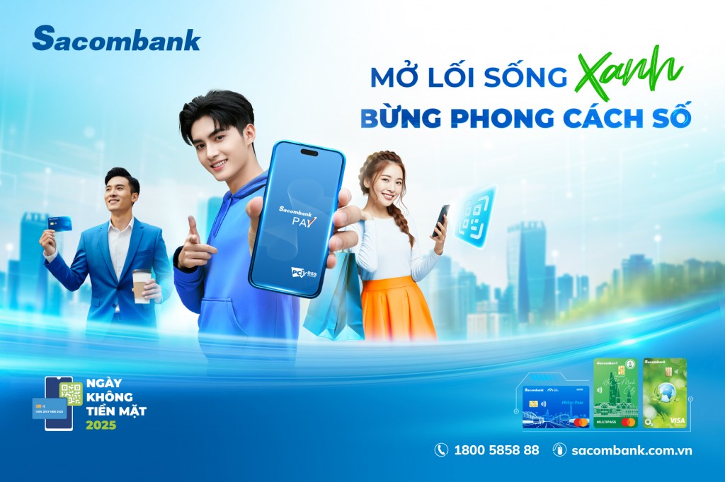 Sacombank góp phần thúc đẩy kinh tế số