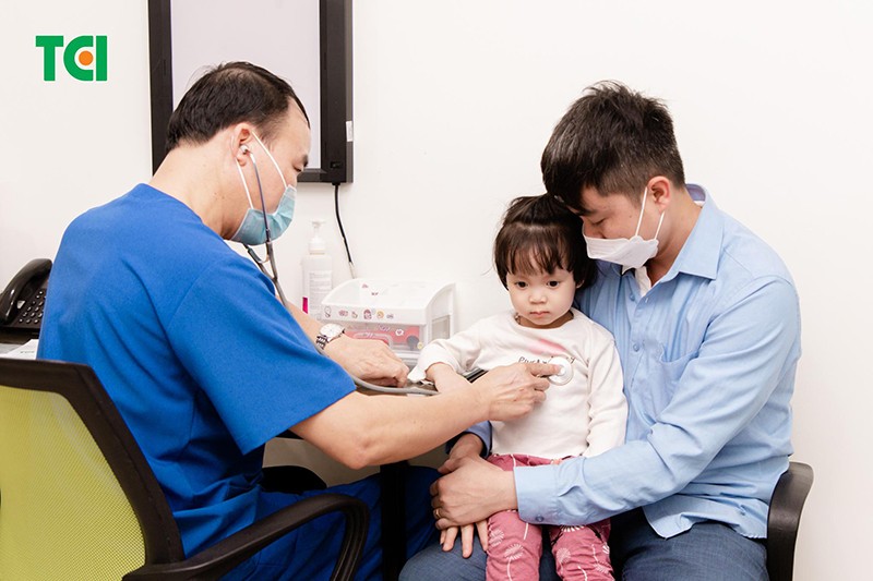 TCI luôn nỗ lực để mang đến trải nghiệm khám chữa bệnh nhẹ nhàng cho các bé. (Ảnh: TCI)