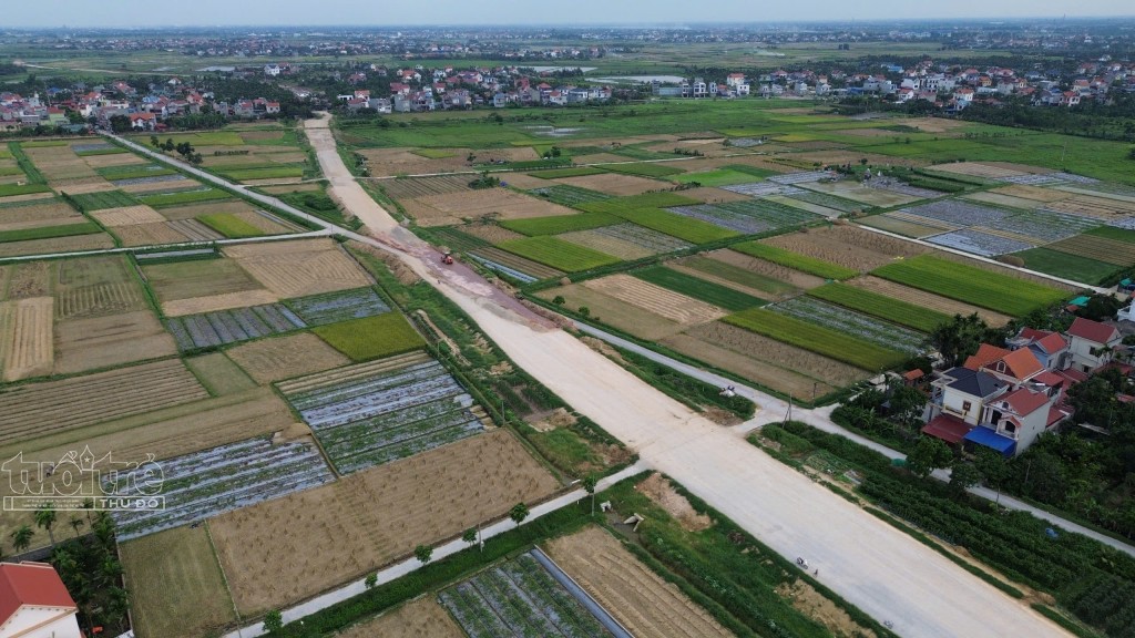Kim Thành (Hải Dương): Đẩy nhanh xây dựng tuyến đường trục Đông - Tây