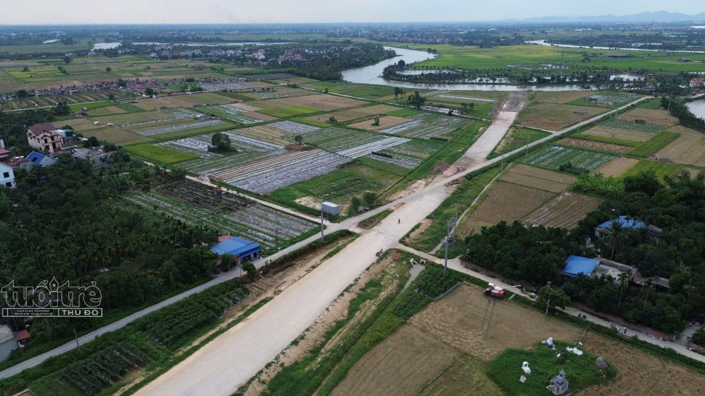 Kim Thành (Hải Dương): Đẩy nhanh xây dựng tuyến đường trục Đông - Tây
