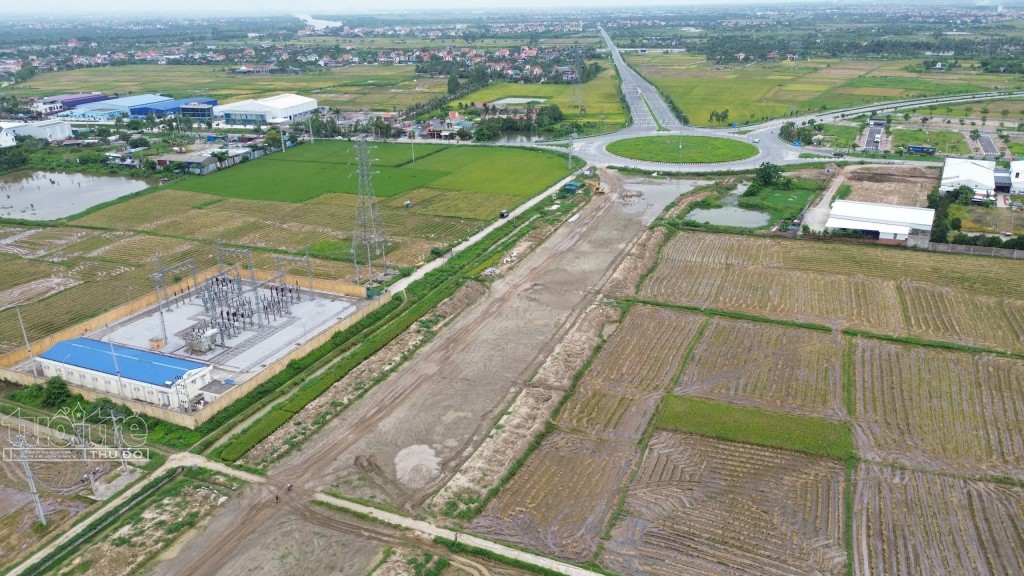 Kim Thành (Hải Dương): Đẩy nhanh xây dựng tuyến đường trục Đông - Tây