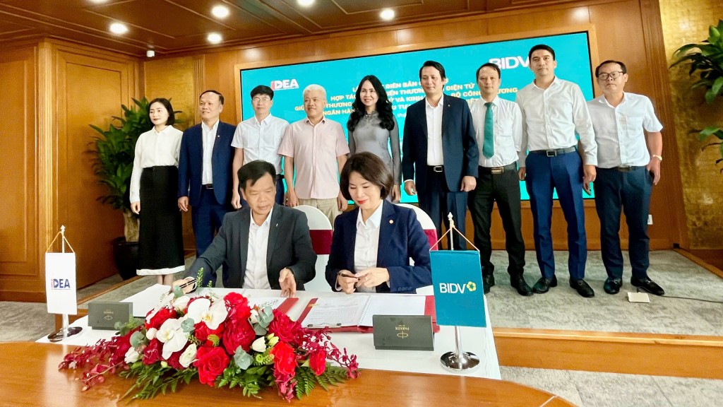 Bộ Công thương cùng BIDV ký kết hợp tác chiến lược phát triển thương mại điện tử