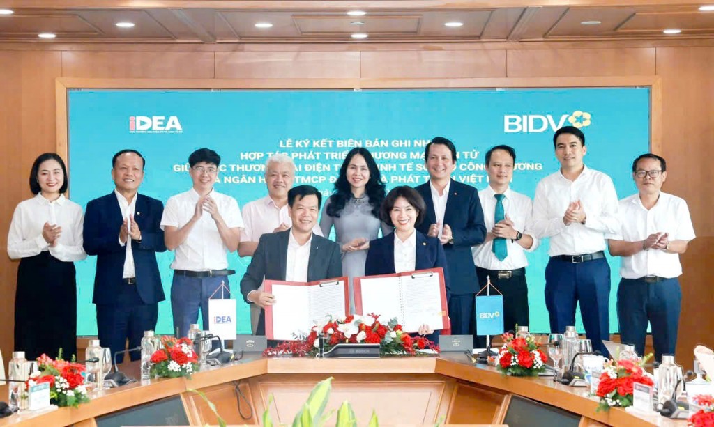 Bộ Công thương cùng BIDV ký kết hợp tác chiến lược phát triển thương mại điện tử
