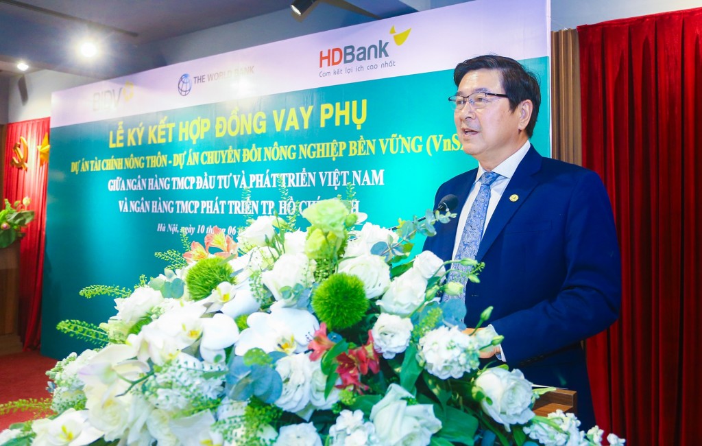 HDBank hợp tác cùng BIDV triển khai nguồn vốn quốc tế thúc đẩy phát triển bền vững