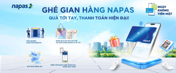 Napas mang đến nhiều hoạt động mới mẻ, thú vụ tại chuỗi sự kiện ngày không tiền mặt 2025