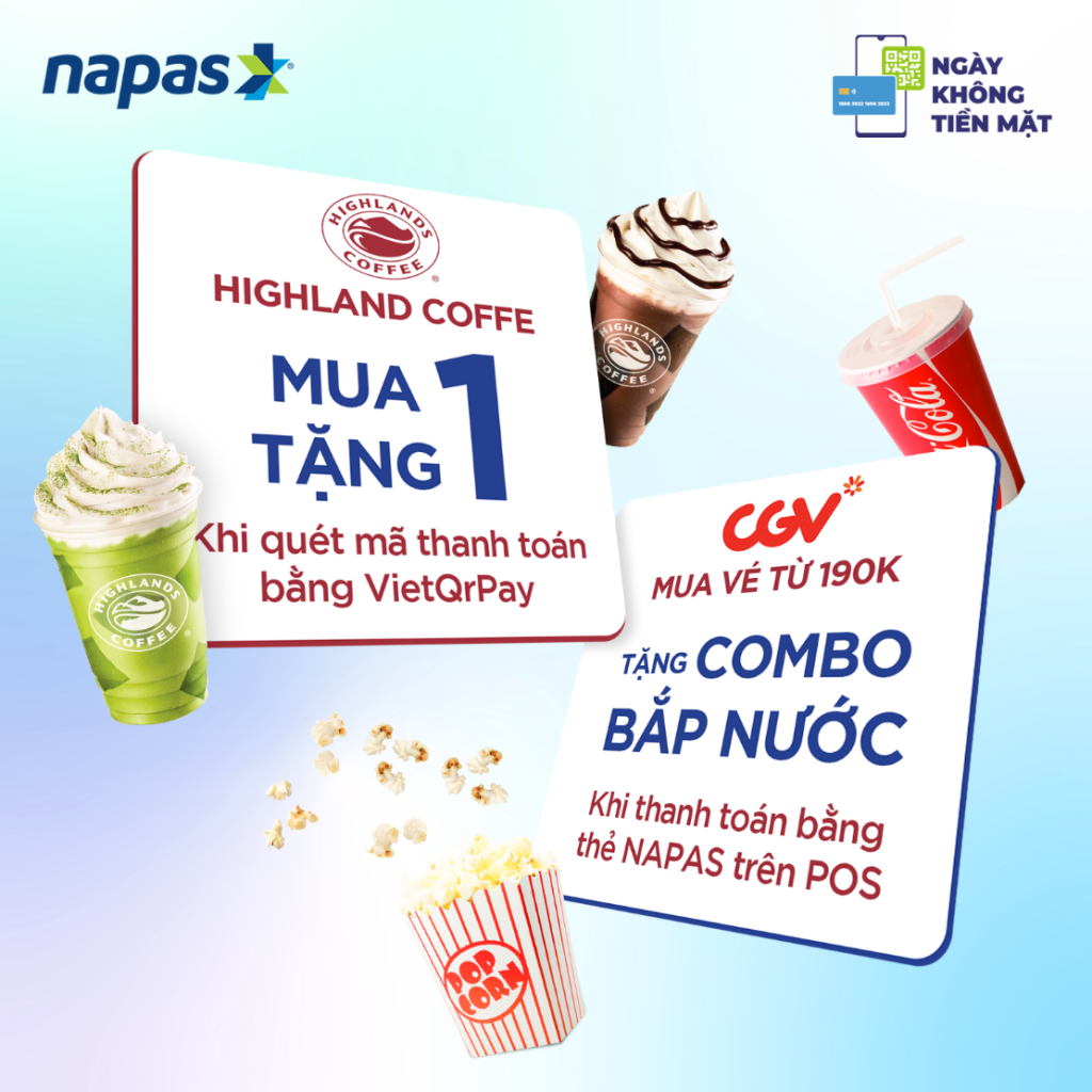 Napas tung loạt chương trình khuyến mãi hấp dẫn hưởng ứng ngày không dùng tiền mặt 2025