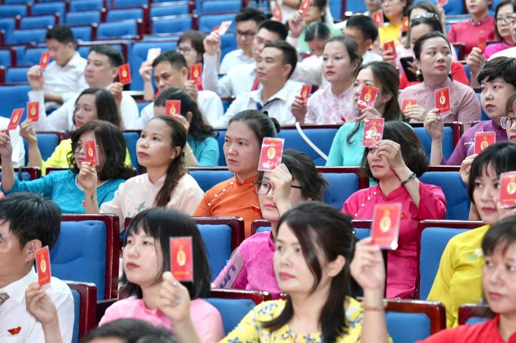 Đại biểu tham dự Đại hội 