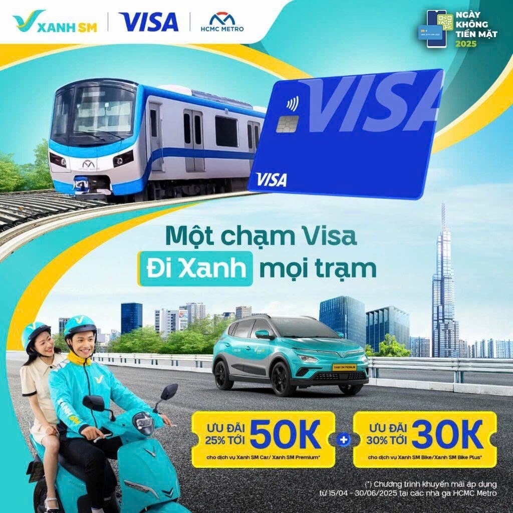 Visa thúc đẩy thanh toán số tại Việt Nam qua Chương trình Ngày không tiền mặt 2025 và các giải pháp thanh toán mới