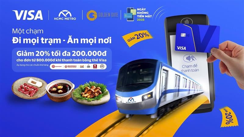 Visa thúc đẩy thanh toán số tại Việt Nam qua Chương trình Ngày không tiền mặt 2025 và các giải pháp thanh toán mới