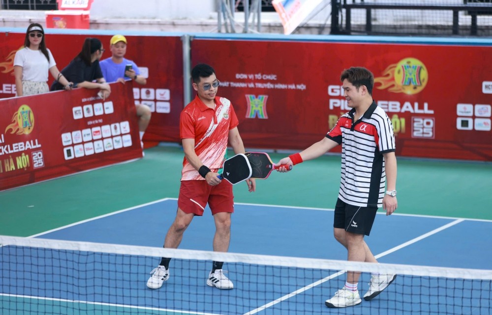Gần 650 vận động viên tham dự Giải Pickleball Đài Hà Nội năm 2025