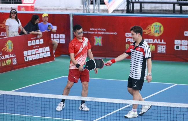 Gần 650 vận động viên tham dự Giải Pickleball Đài Hà Nội năm 2025